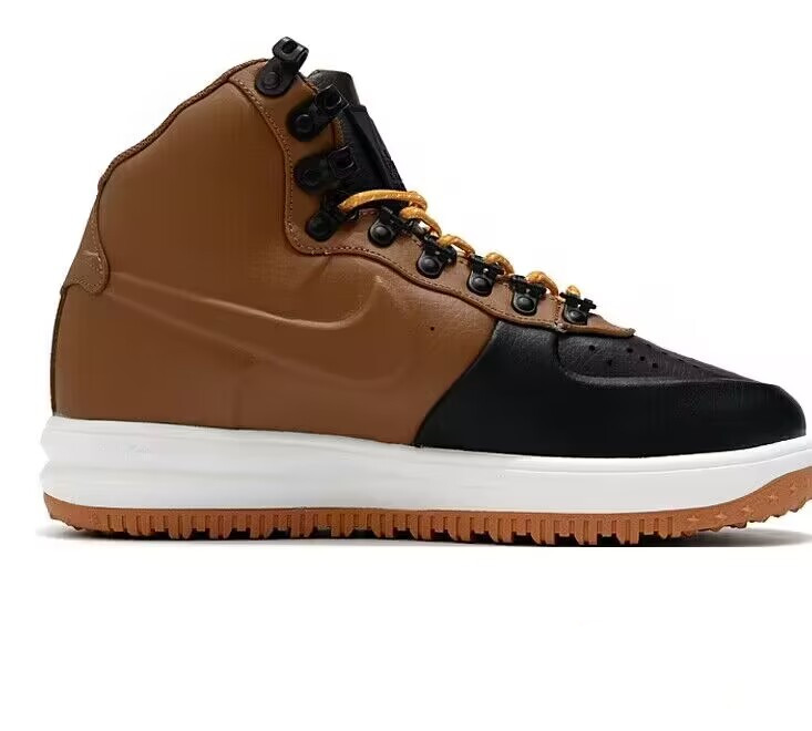 Men's Air Force 1 High Brown Black Shoes 284